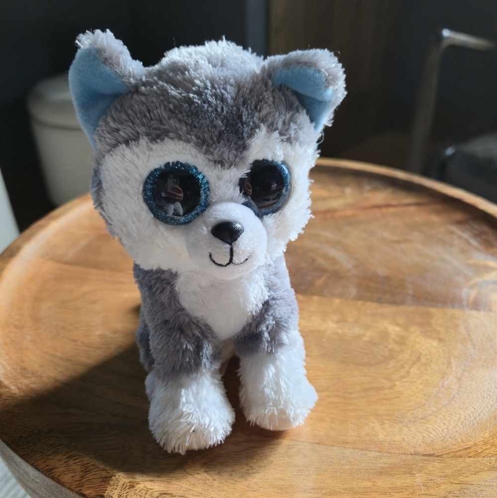 Lot of 4 Ty Beanie Boo stuffed animals Tundra Slush Waddles Nwt Collect Big Eyes - Picture 2 of 10